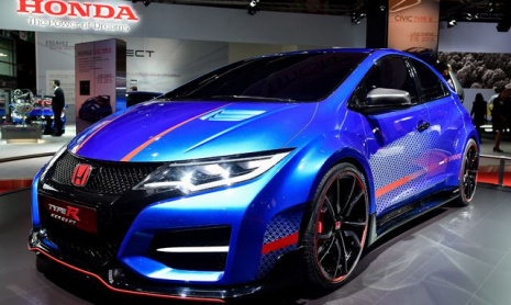 Парижское автошоу 2014 - Honda Civic Type R - мечта всех подростков